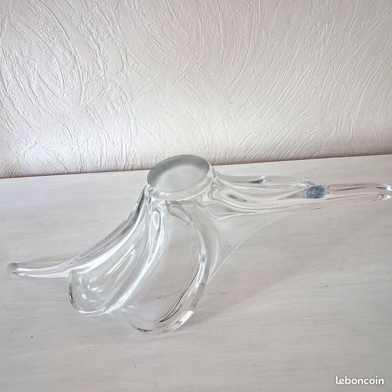 Ancien centre de table en cristal (image 3)