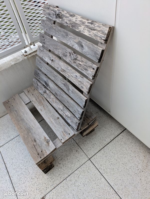 Tabouret extérieur, transat (image 1)