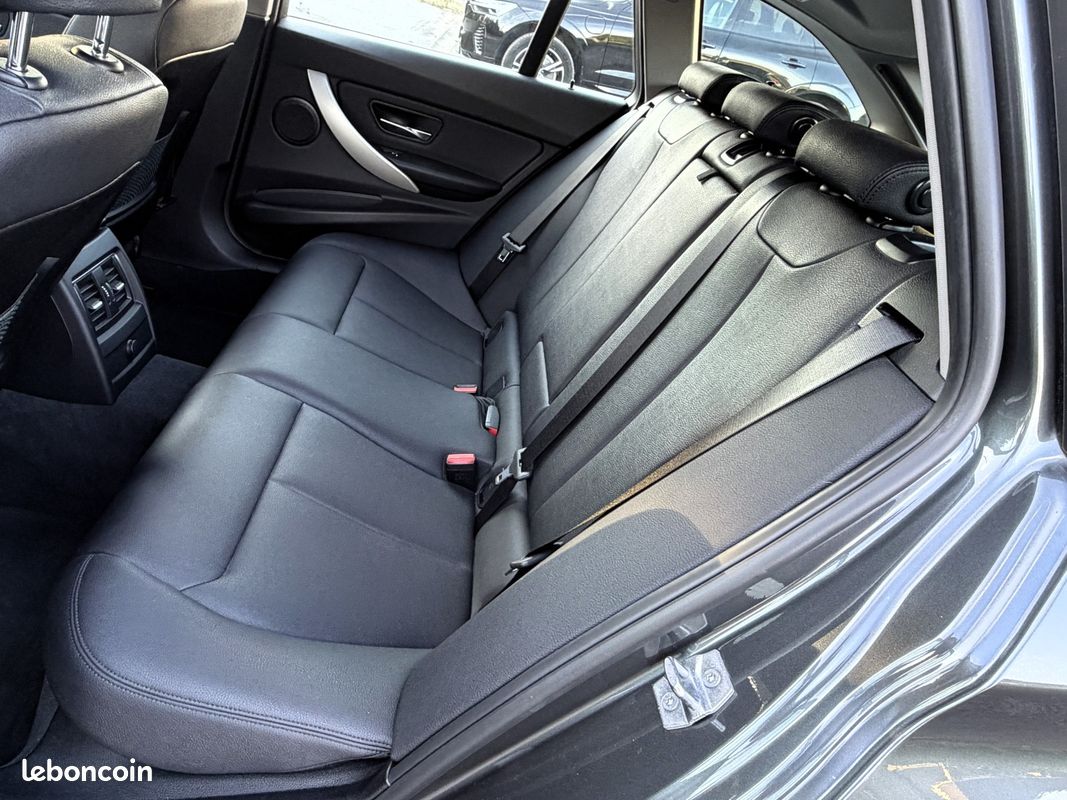 BMW SERIE 3 TOURING F31 LCI2 318d BVA8 PARFAIT ETAT/CUIR/CAMERA/FULL LED/NAVI PRO/HISTO BMW/GARANTIE (image 17)