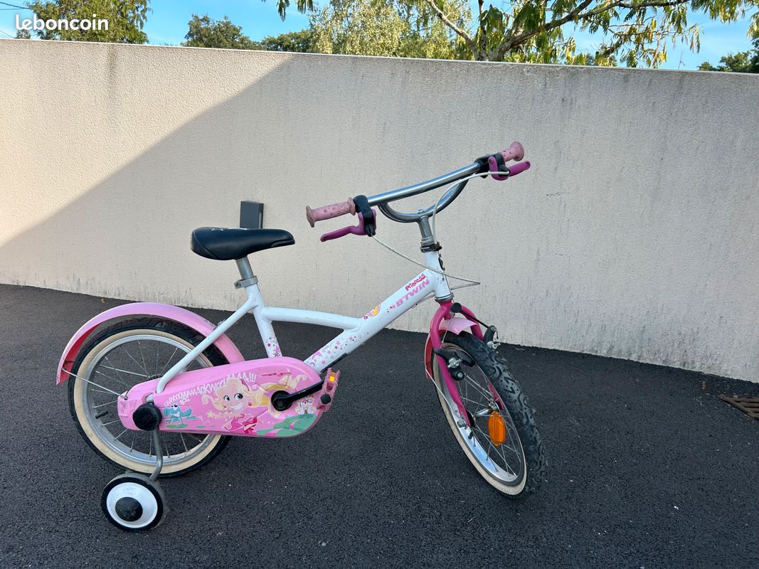 Vélo enfant fille B-TWIN 16 pouces (image 1)