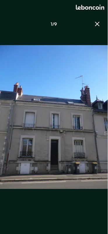 Appartement 1 pièce 21 m² · à Tours · 20,5 m² · 420 €/mois