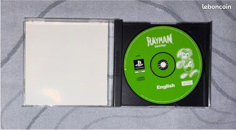 Jeu PS1 Rayman - PAL, Anglais, Bon état (livret Inclus) - PlayStation 1