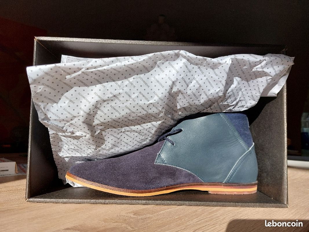 Suede Schmoove Swan Desert Chaussure Schmoove Homme