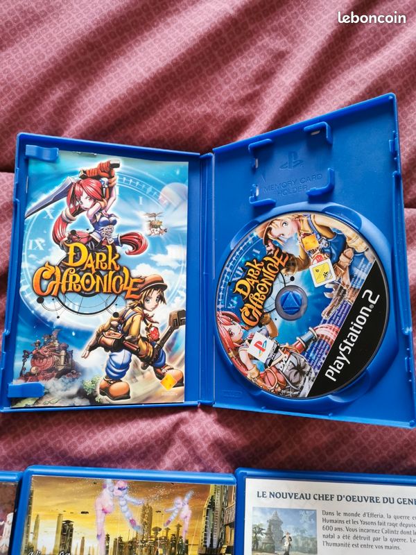 Lot De 2 Jeux PS2 Dont 1 Pour Pièces - Drakengard Et Radio Hélicoptère