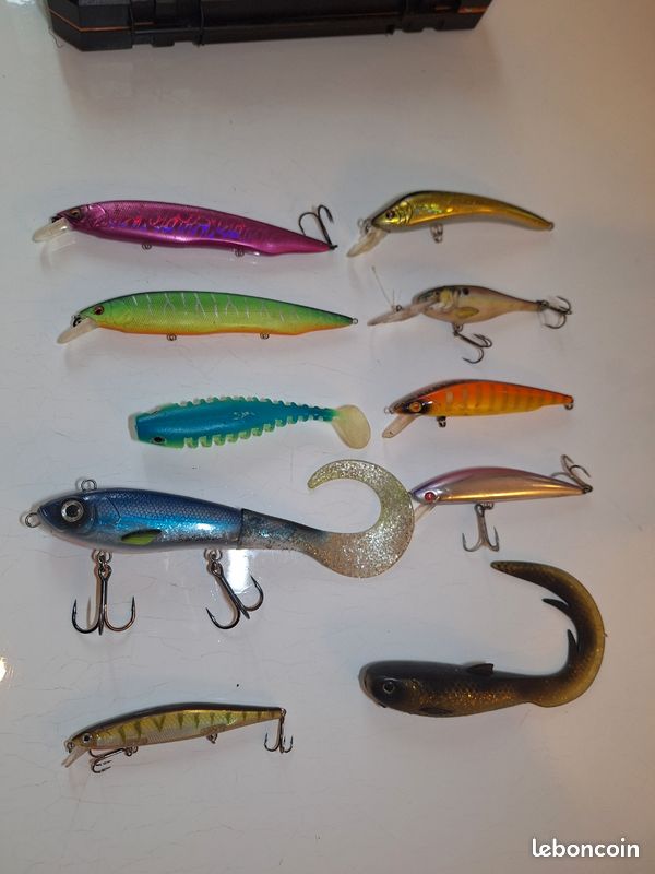 Lot De Leurres De Pêche - Assortiment Occasion Pour Pêcheur