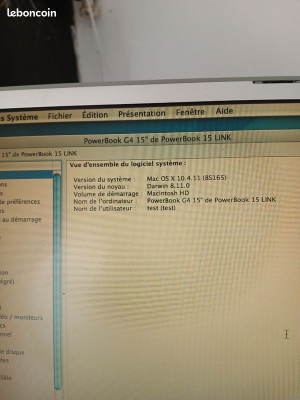 Ordinateur portable MAC (image 3)