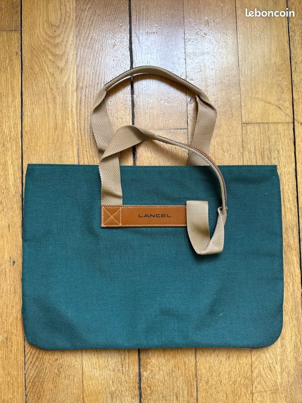 Sac à main / ordinateur vintage Lancel (image 1)