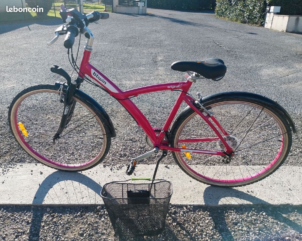 Bike Velo VÃ©lo Btwin Femme 28 Pouces Vtc Femme Btwin Vtc Original