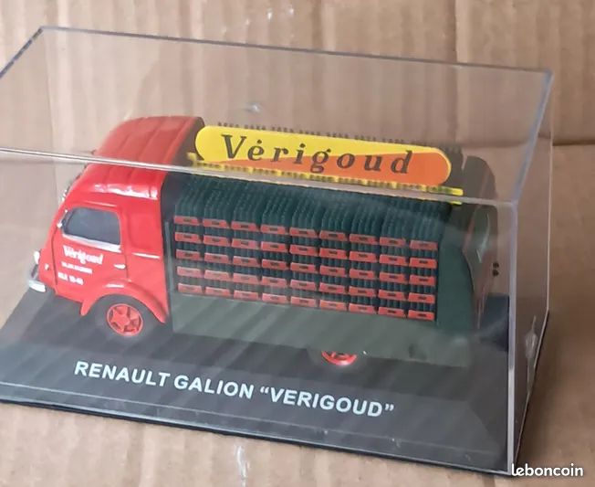 LG1683 MINITRUCKS 1/50 Kit résine monté Camion Renault 1000 kg Butagaz EdL