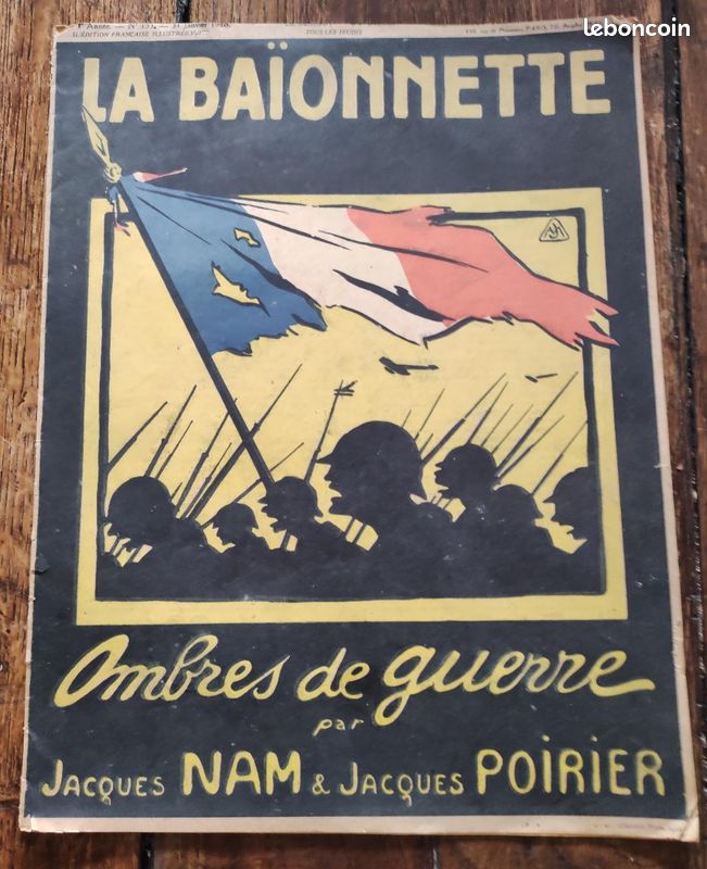 Périodique La baïonnette, n°135, ombres de guerre (image 1)
