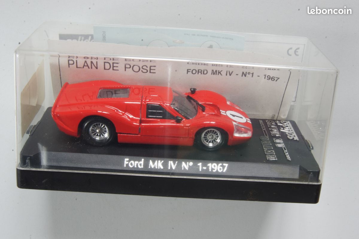 Exoto 1/18 Ford MK IV N°1 Vainqueur Des 24h Du Mans 1967, Rare, Comme Neuf