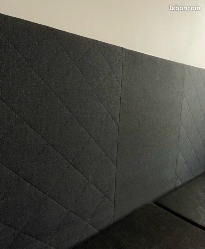 Lit 180x200 cm + Matelas - Très bon état (image 1)