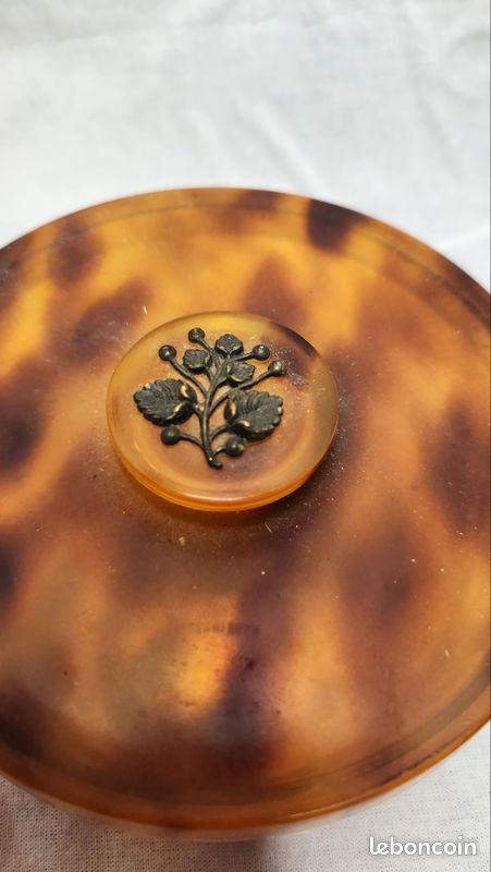 Portefeuille - Laiton, Os, Fausse écaille de tortue - XIXe siècle