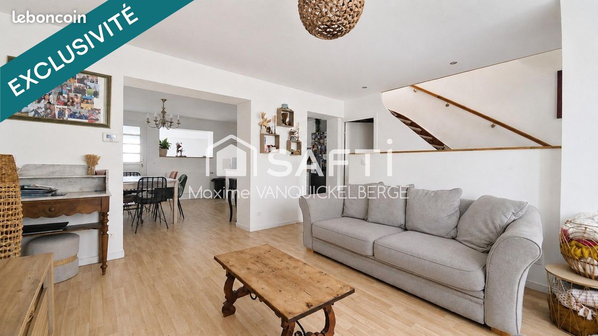 Maison 5 pièces 91 m² · à Souchez · 91 m² · 169 000 €