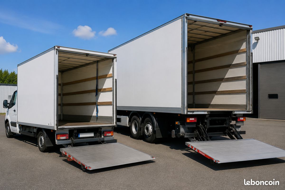 🚛 Location de camion avec chauffeur – Transport de palettes et déménagement (image 1)