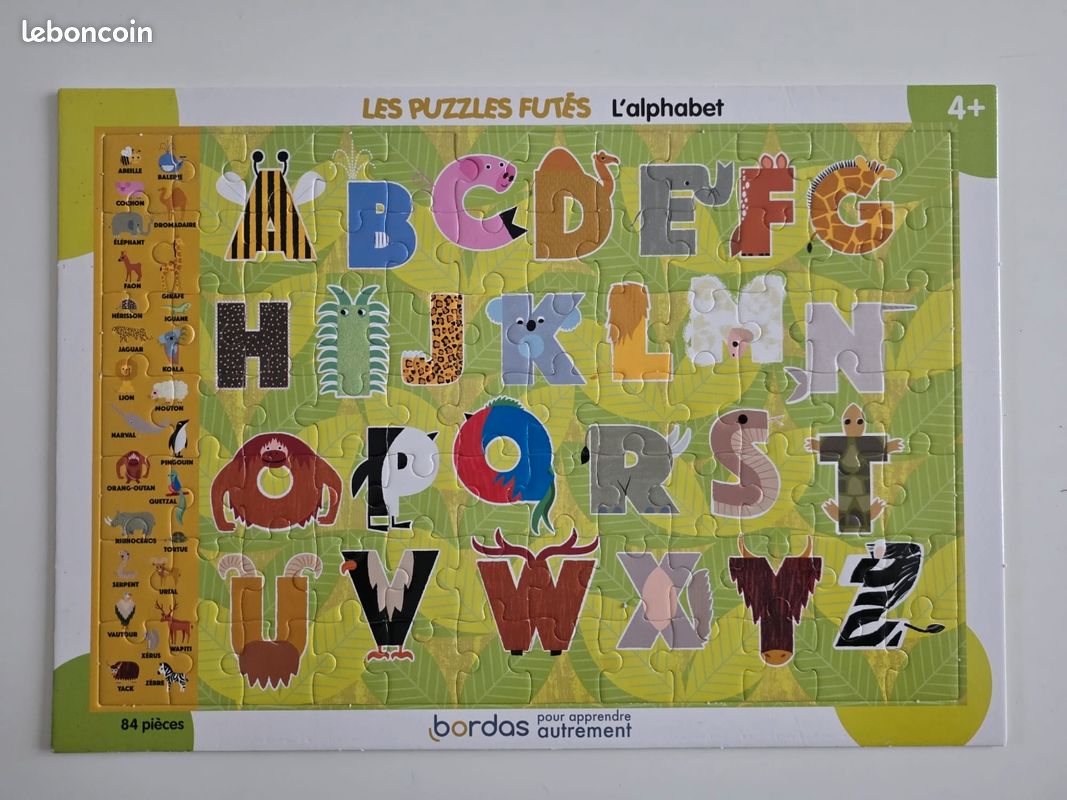 Puzzle alphabet (image 1)