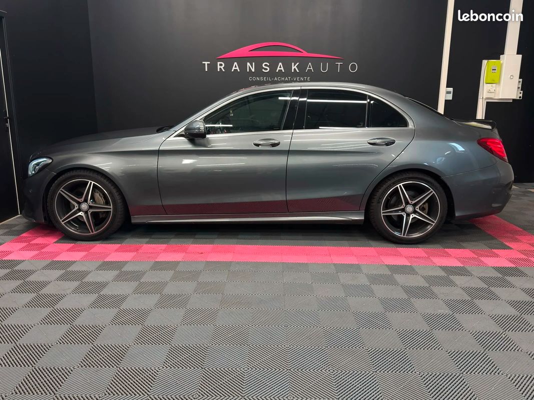 Mercedes CLASSE C220d Fascination Pack AMG - ORIGINE FRANCE - SUIVI COMPLET - RÉVISION À JOUR (image 2)