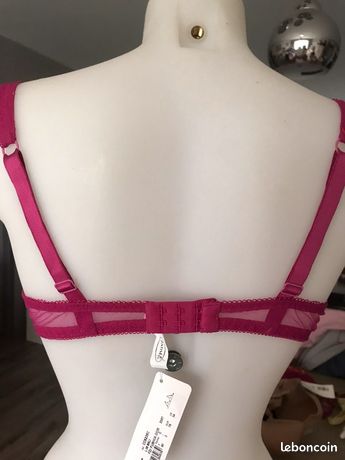 Soutien-gorge Lise Charmel Antinea - Taille 95E (Tour De Torse 95, Bonnet E) - Couleur Peau Nacrée - Avec Armatures - Réf. DCA6167 - Neuf Avec étiquettes