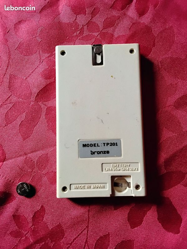 Jeu électronique vintage Police TP 201 Bronza Japon (image 2)