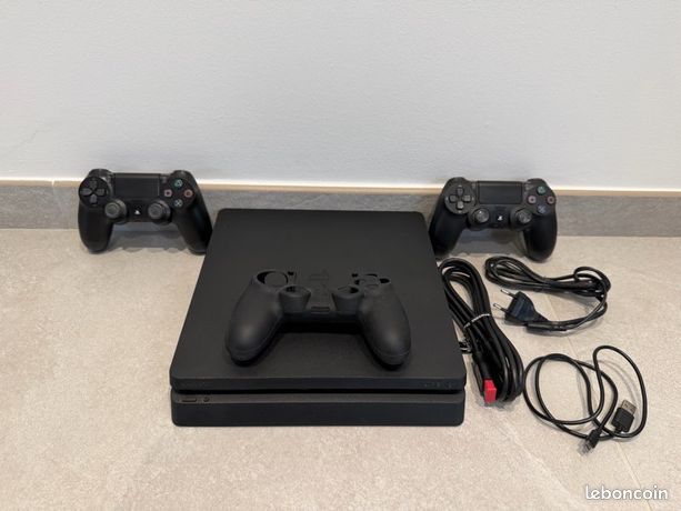 Console PlayStation 4 Slim 500 Go – Noire – Neuve Sous Blister – Sony PS4