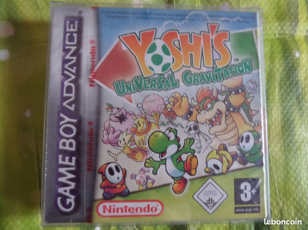 Jeu Yoshi's Universal Gravitation pour Game Boy Advance - Jeux vidéo