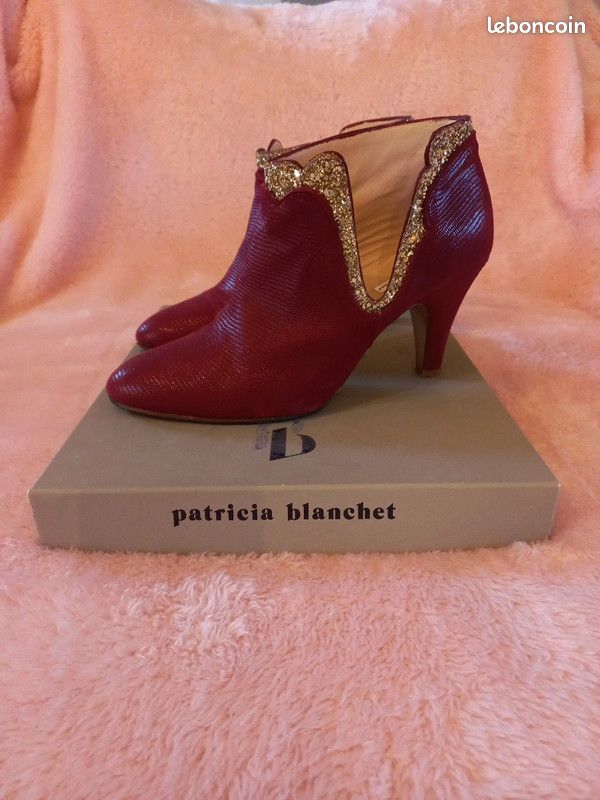 Patricia Blanchet Chaussures Talon Paillettes Chaussures Patricia