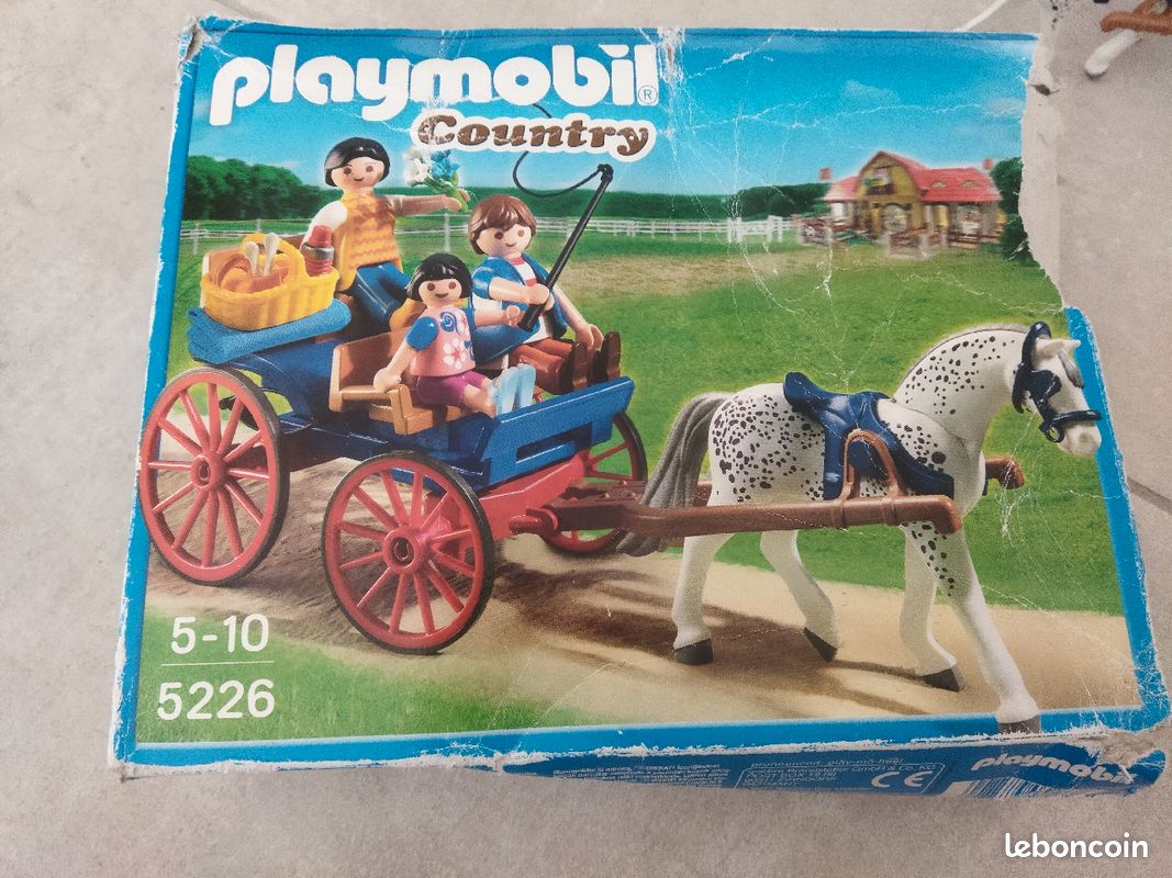 Playmobil 5222 + 5226 - country jeux complets (image 2)