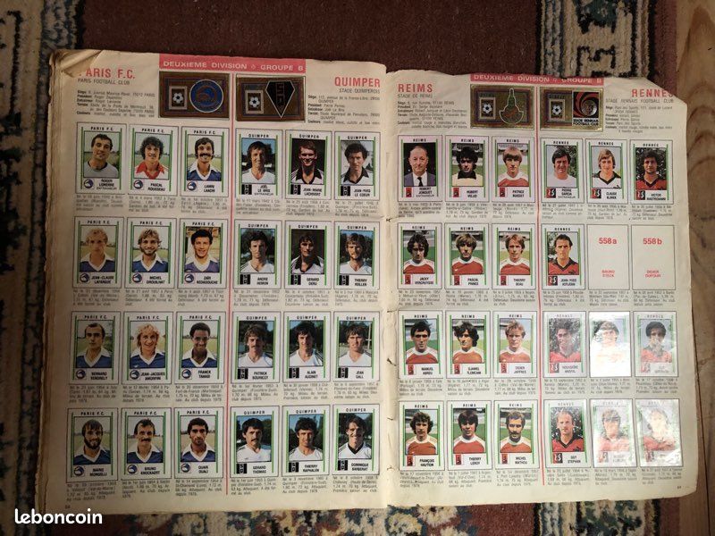 Panini Foot 1981 - PSG - Paris Saint Germain - 1 image au choix