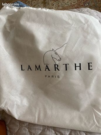 Sac à Main Designer Lamarthe Paris - Couleur Or/argent, Cuir Marron - Neuf Avec étiquettes
