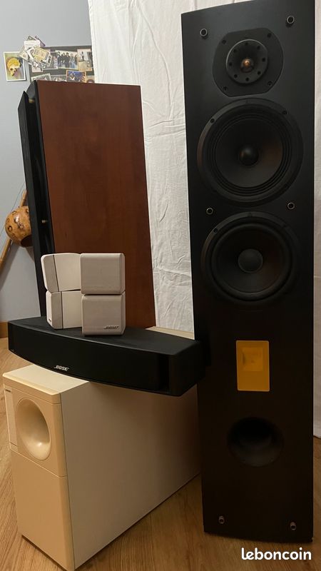 Enceinte Colonne Hi Fi TRIANGLE + Bose Acoustimass 5 + Bose Central (image 3)