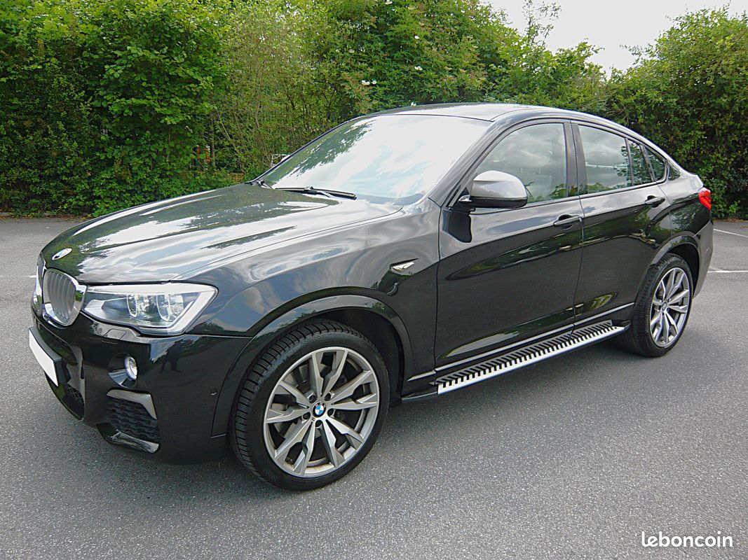 BMW X4 (F26) M40i xDRIVE 3.0i 360cv BVA8 PACK M SPORT- 2016 - 65 000kms - ENTRETIEN COMPLET - MOTEUR A CHAINE (image 1)