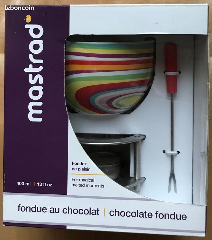 Vends service à fondue au chocolat mastrad (image 1)