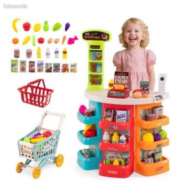 Jouet de simulation de caisse enregistreuse pour enfants, avec tiroir, clavier, lumière sonore Jouet de simulation de caisse enregistreuse pour enfants, avec tiroir, clavier, lumière sonore