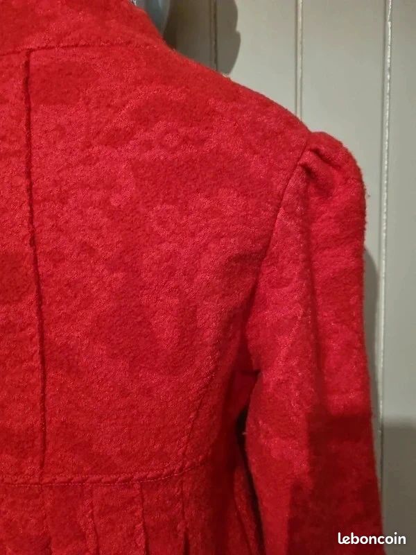 Veste rouge Didier Parakian (image 10)