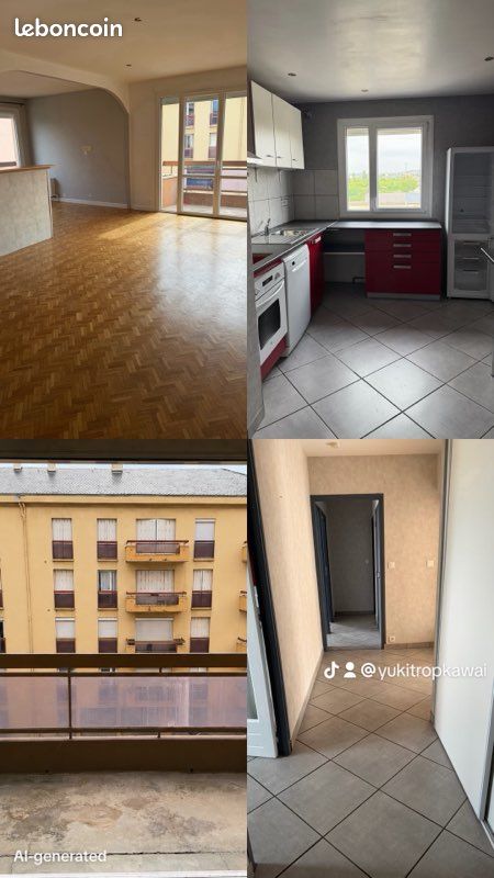 Appartement 4 pièces 82 m² · à Rodez · 82 m² · 127 000 €