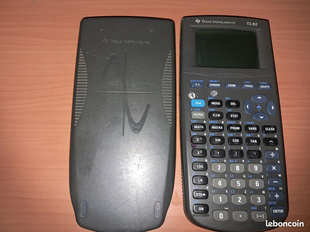 Texas Instruments Calculatrice TI 82 Stats, Noir : Achat occasion | Calculatrices Texas Instruments Noir Très bon état