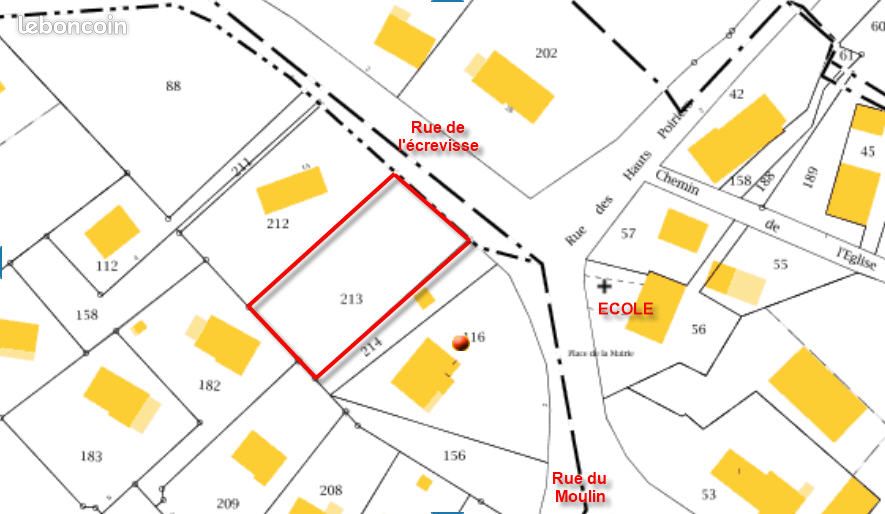 Très beau terrain centre Brebotte (90) · 70 000 €