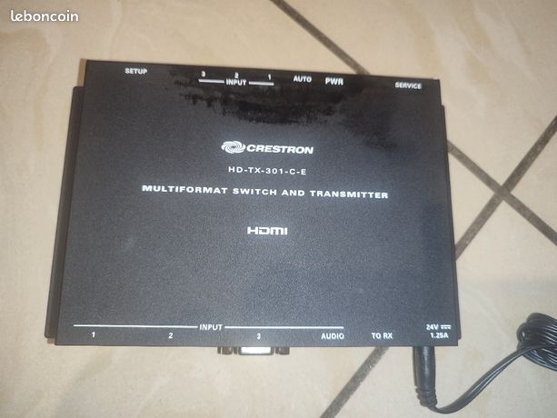 MUXLAB 500552 CONVERTISSEUR AUDIO Dante vers analogique, 2 canaux