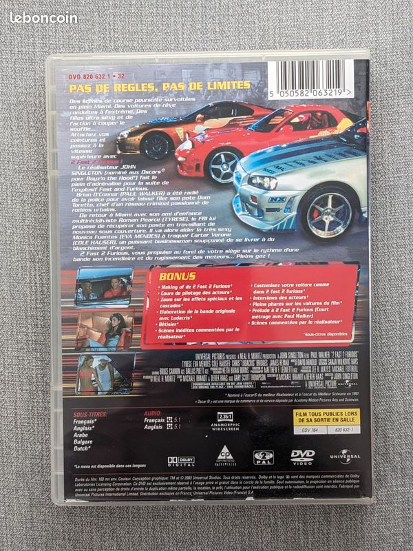2 Fast 2 Furious( DVD ) (image 3)