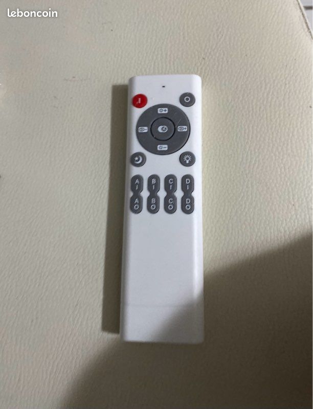 Lampe suspendue blanche moderne éclairage led neuve (image 4)