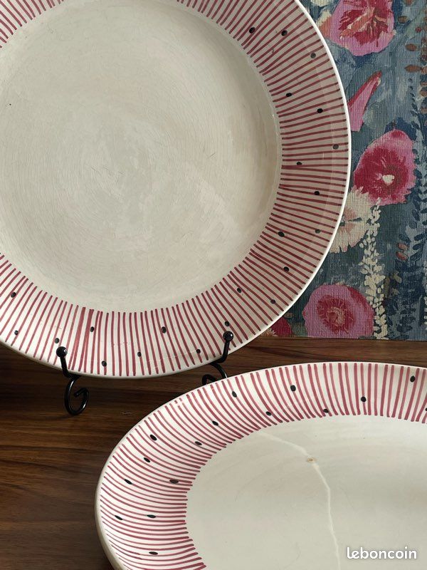 Plats de service anciens villeroy et Boch modèle cornelia (image 2)