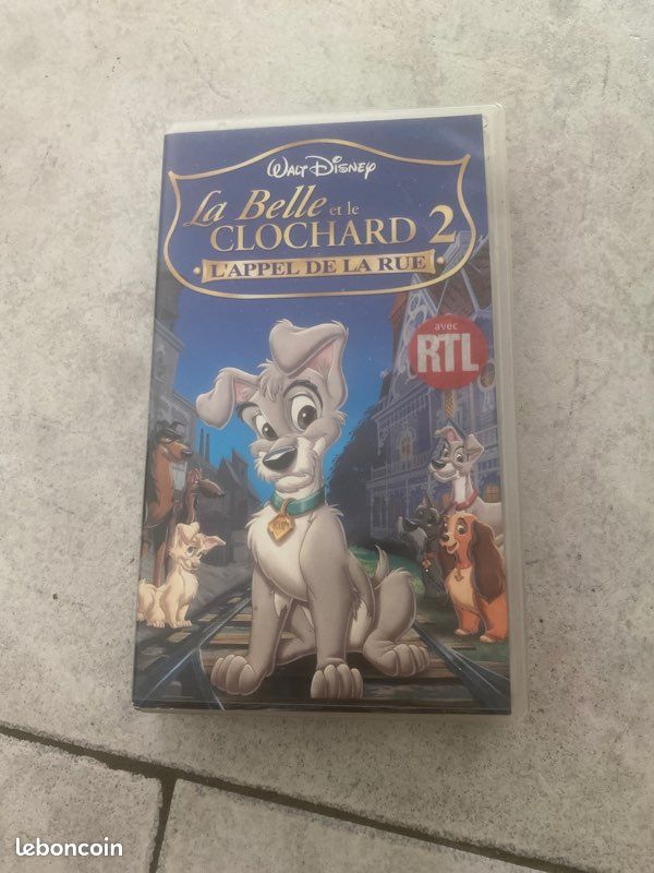 VHS Disney – La Belle et le Clochard 2 – 4 (image 1)