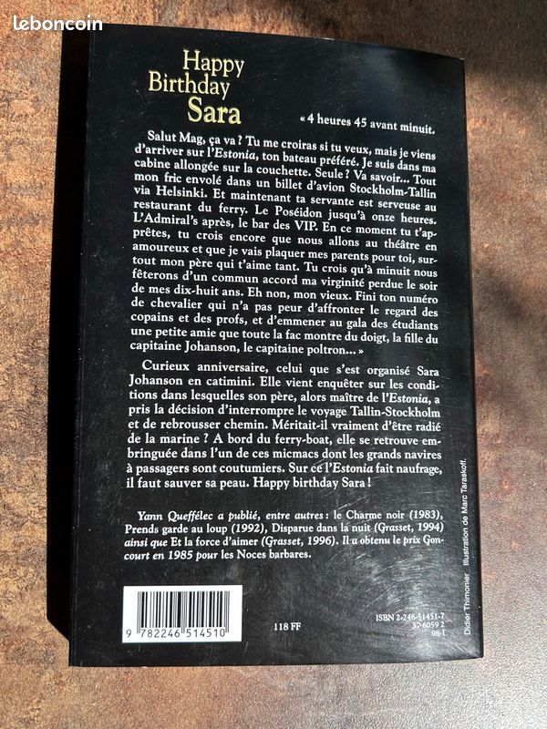 Happy Birthday Sara, Yann Queffélec (image 2)