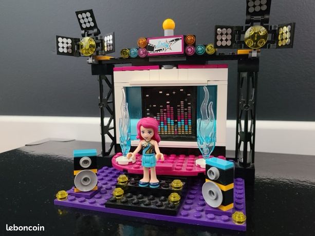 Stage Lego Friends Scene Pop Star Lego Friends 41117 Plateau TV