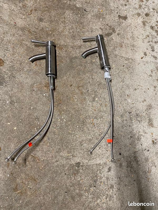 2 robinets avec mitigeurs lavabo IKEA (image 1)