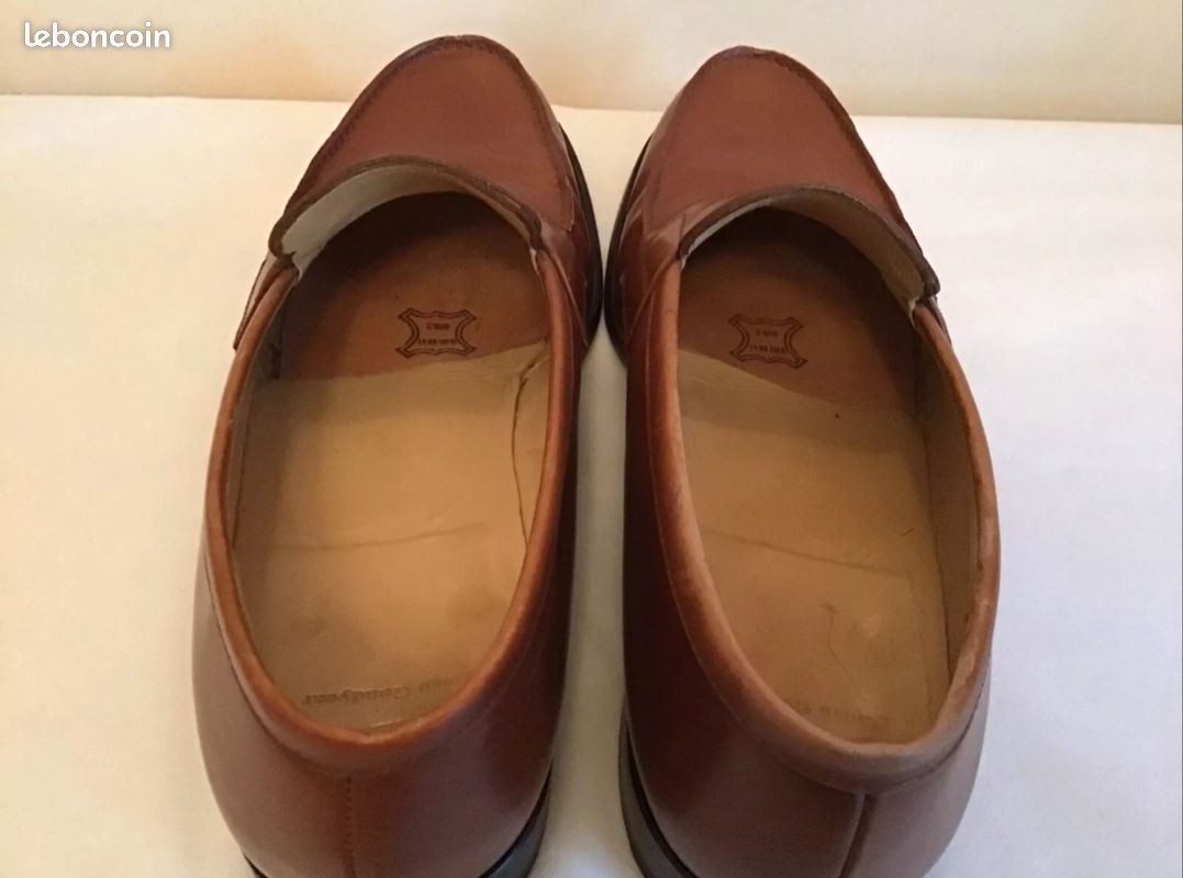 Mocassin PARABOOT taille 9 UK 43 EU chaussures homme (image 6)