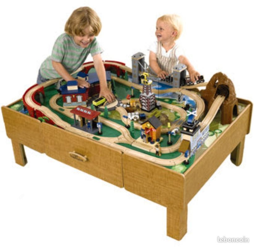 Wooden Train Table Imaginarium Imaginarium Train Set New Arrivals