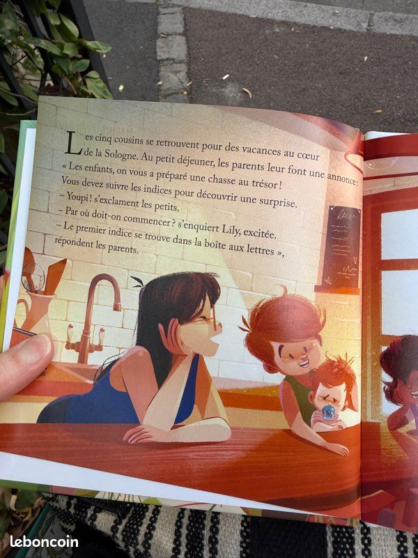 Chasse au trésor en Sologne. Virginie Grimaldi, Marina Coudray. Collection Merveilles de France. Édition Hachette, 2023. Dès 3 ans (image 4)