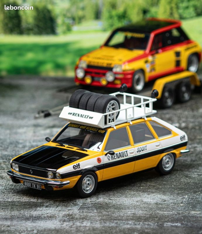 Renault 5 Turbo Calberson - Ragotti 1980 - Modèle Réduit 1/18 - Jouet Collection