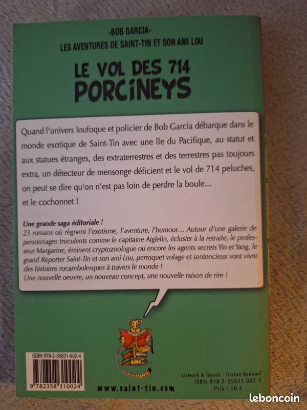 Livre le vol des 714 porcineys (image 2)